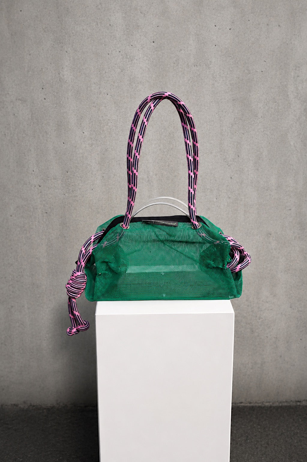 Cartera Le Sac Mesh green