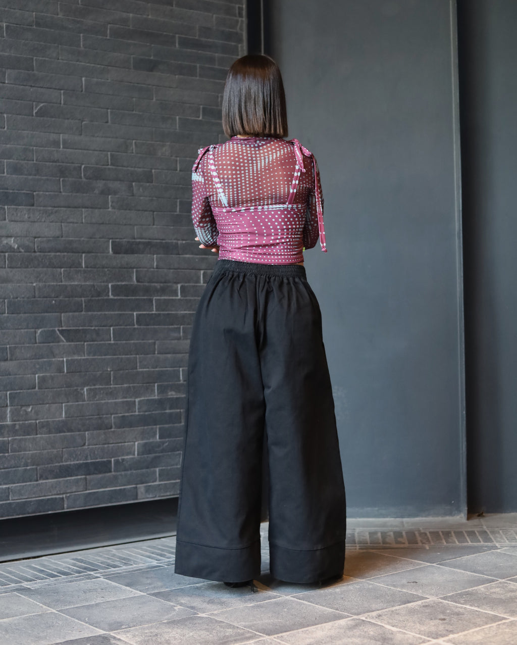 Pantalón Flow Black
