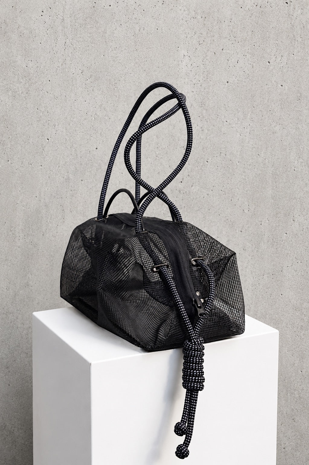 Cartera Le Sac Mesh black