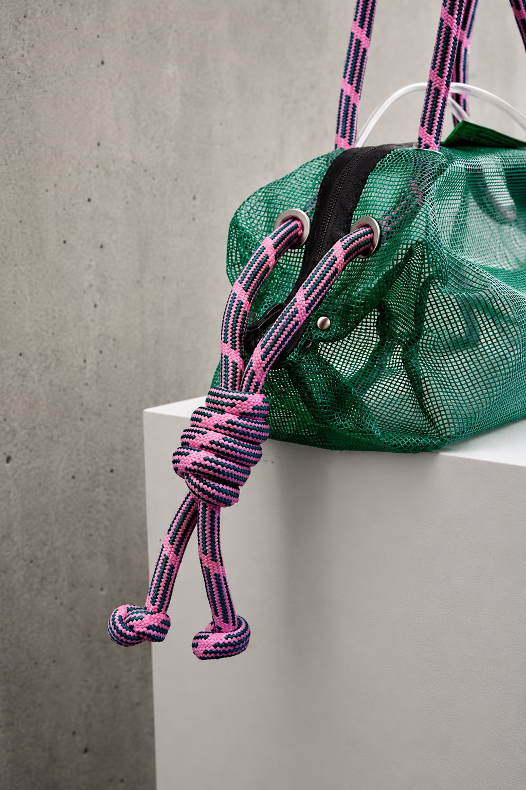 Cartera Le Sac Mesh green