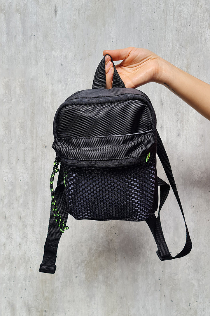 Black Mini Backpack