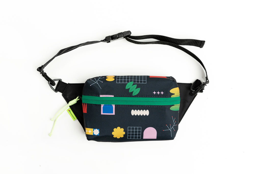 Banano Fannypack collab Galia Mix negro
