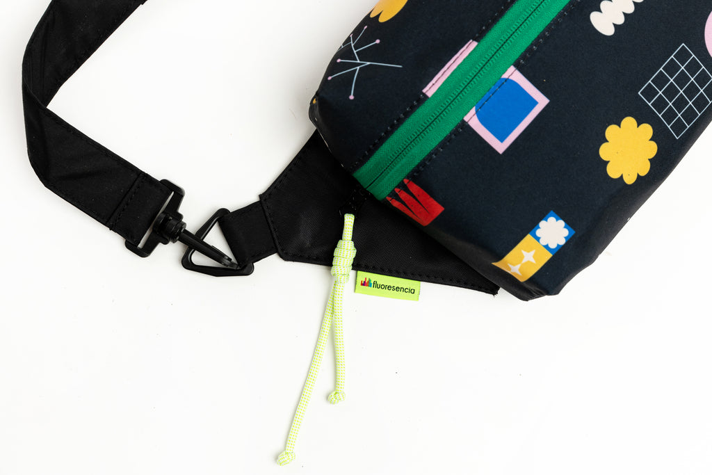 Banano Fannypack collab Galia Mix negro