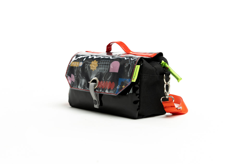 Bike Bag collab Galia mix negro