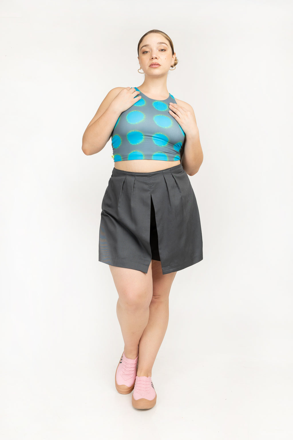 Crop top círculos