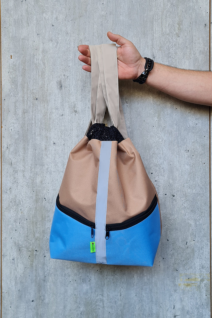 Mochila Saco New Beige