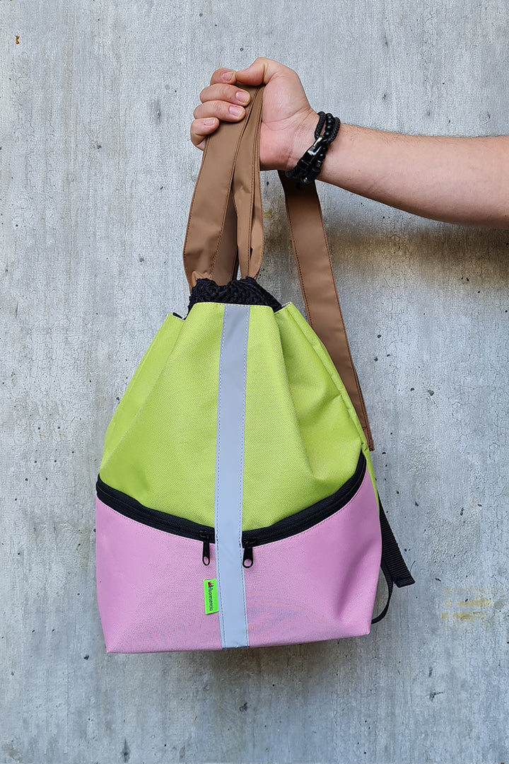 Mochila Saco New Pistacho