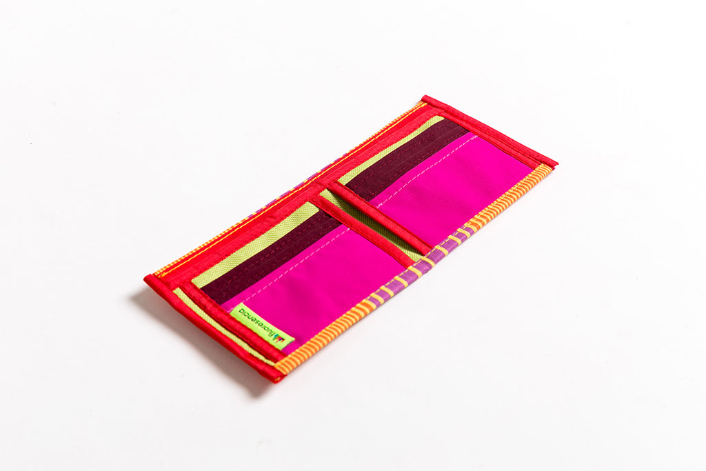 Billetera Plana Raya Fucsia