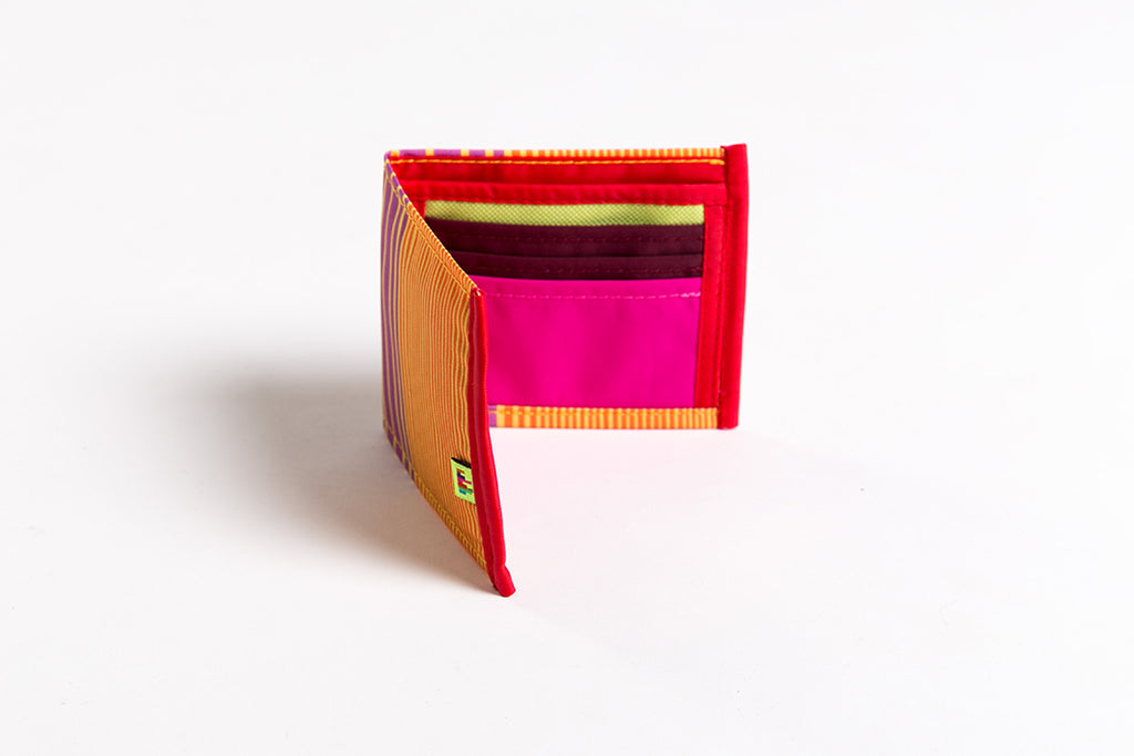 Billetera Plana Raya Fucsia