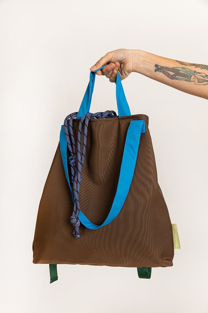 Yellow Dot Point Maxi Bag