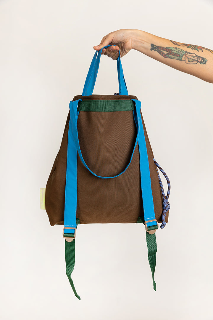 Yellow Dot Point Maxi Bag