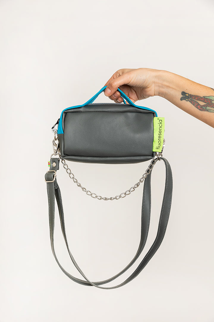 Cartera Tiny Bag Grafito calipso