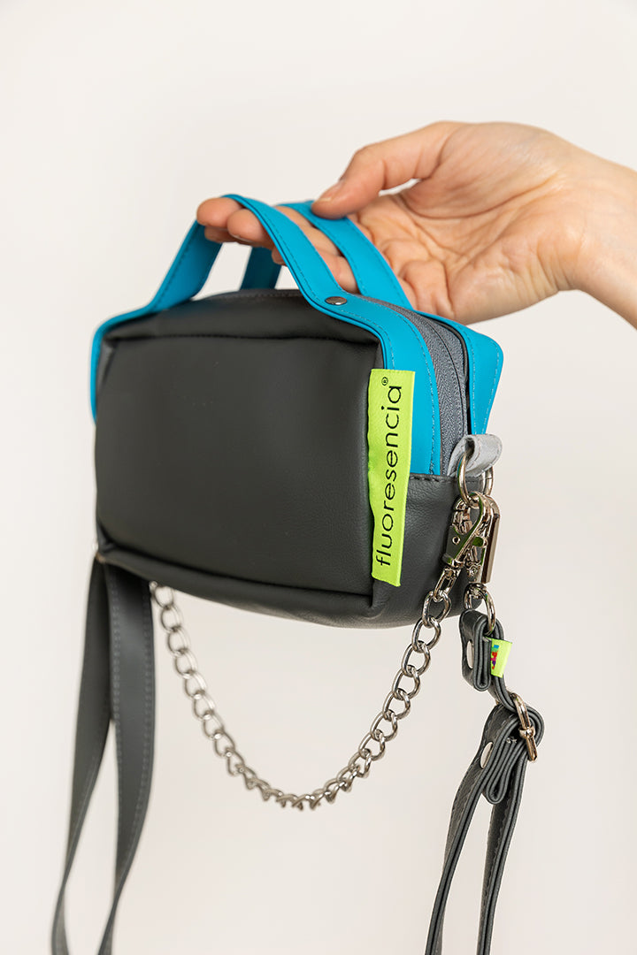 Cartera Tiny Bag Grafito calipso