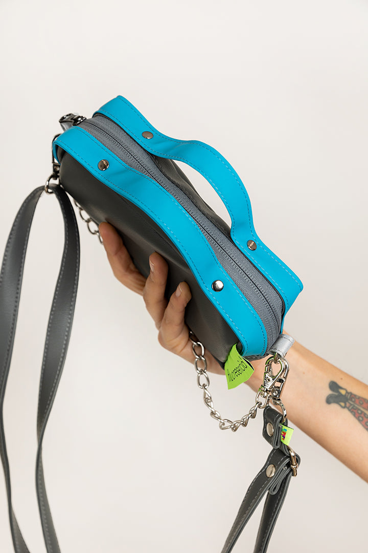 Cartera Tiny Bag Grafito calipso