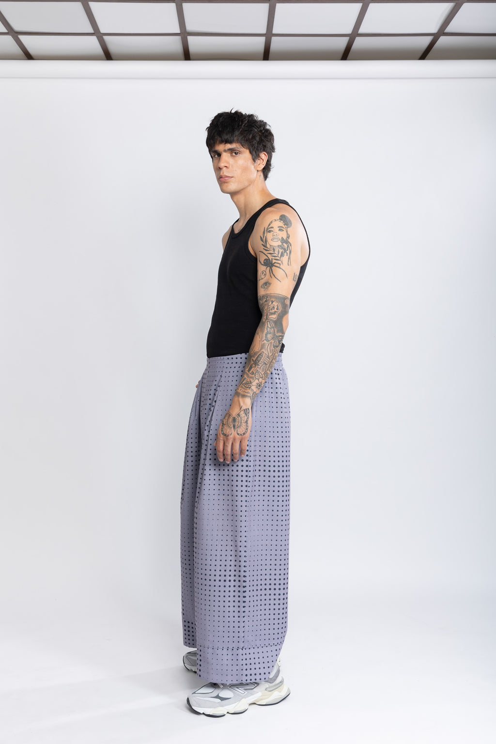 Pantalón Flow Puntos Lila