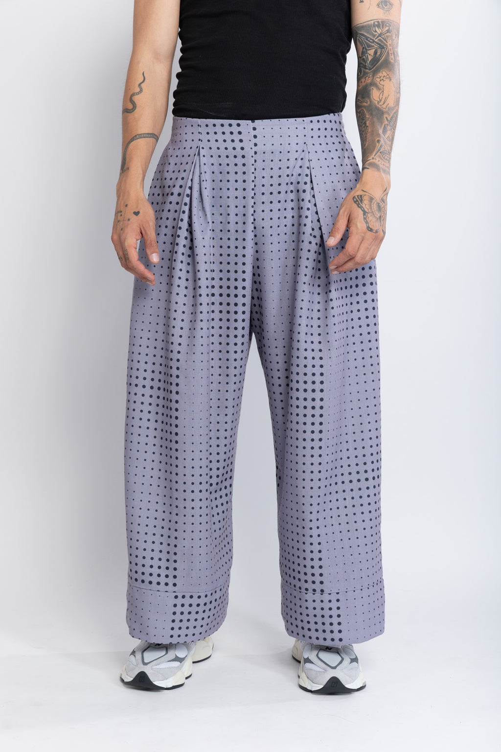 Pantalón Flow Puntos Lila