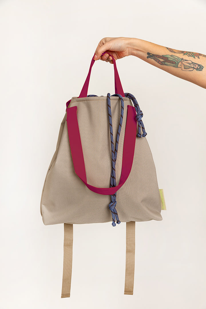 Strawberry Dot Point Maxi Bag