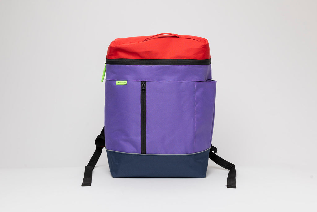 Mochila Box Rojo Morado 19L
