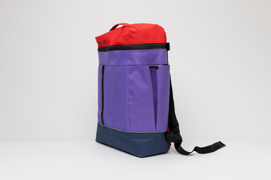 Mochila Box Rojo Morado 19L