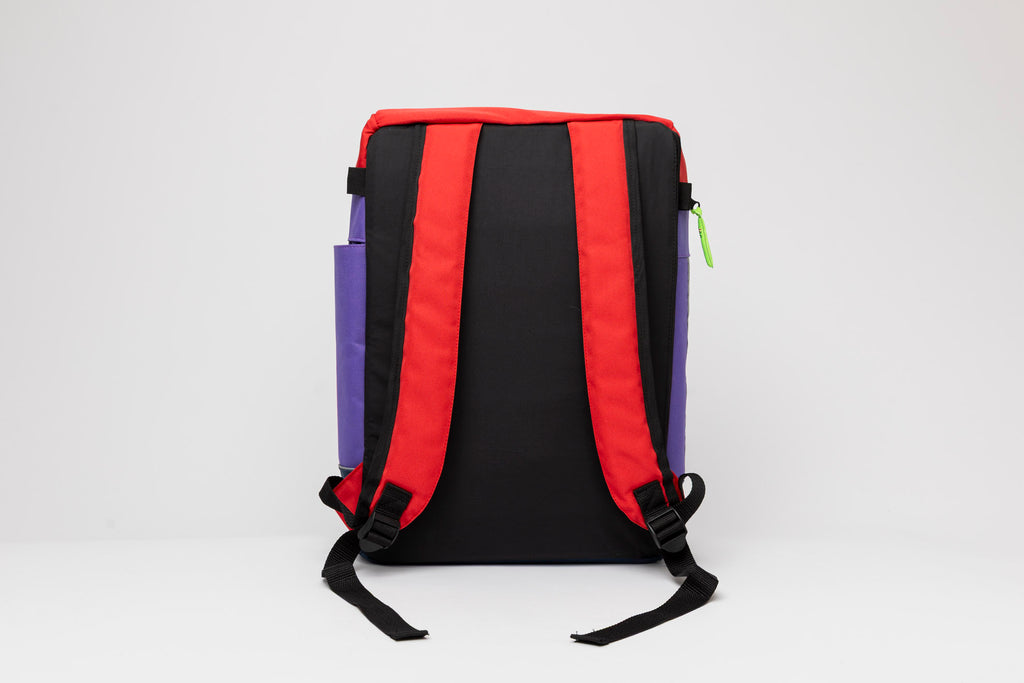 Mochila Box Rojo Morado 19L